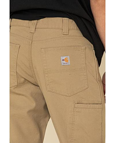 Carhartt Men's Flame Resistant Rugged Flex Relaxed Fit Canvas 5-Pocket Work Pant