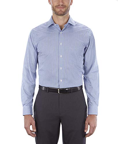 Van Heusen Men's Dress Shirt Regular Fit Flex Collar Check