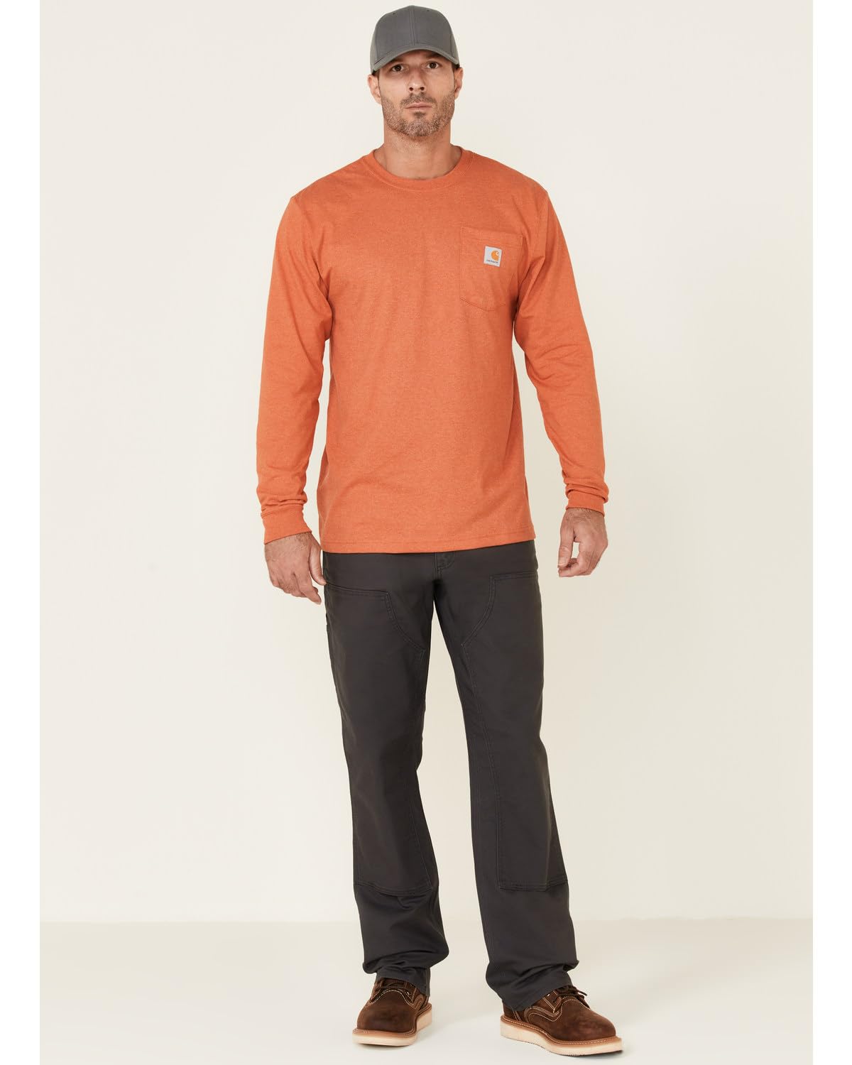 Carhartt Men's Loose Fit Heavyweight LongSleeve Pocket TShirt