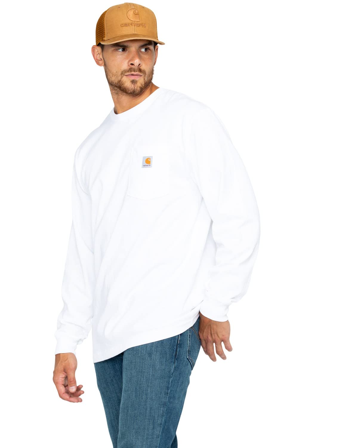 Carhartt Men's Loose Fit Heavyweight LongSleeve Pocket TShirt