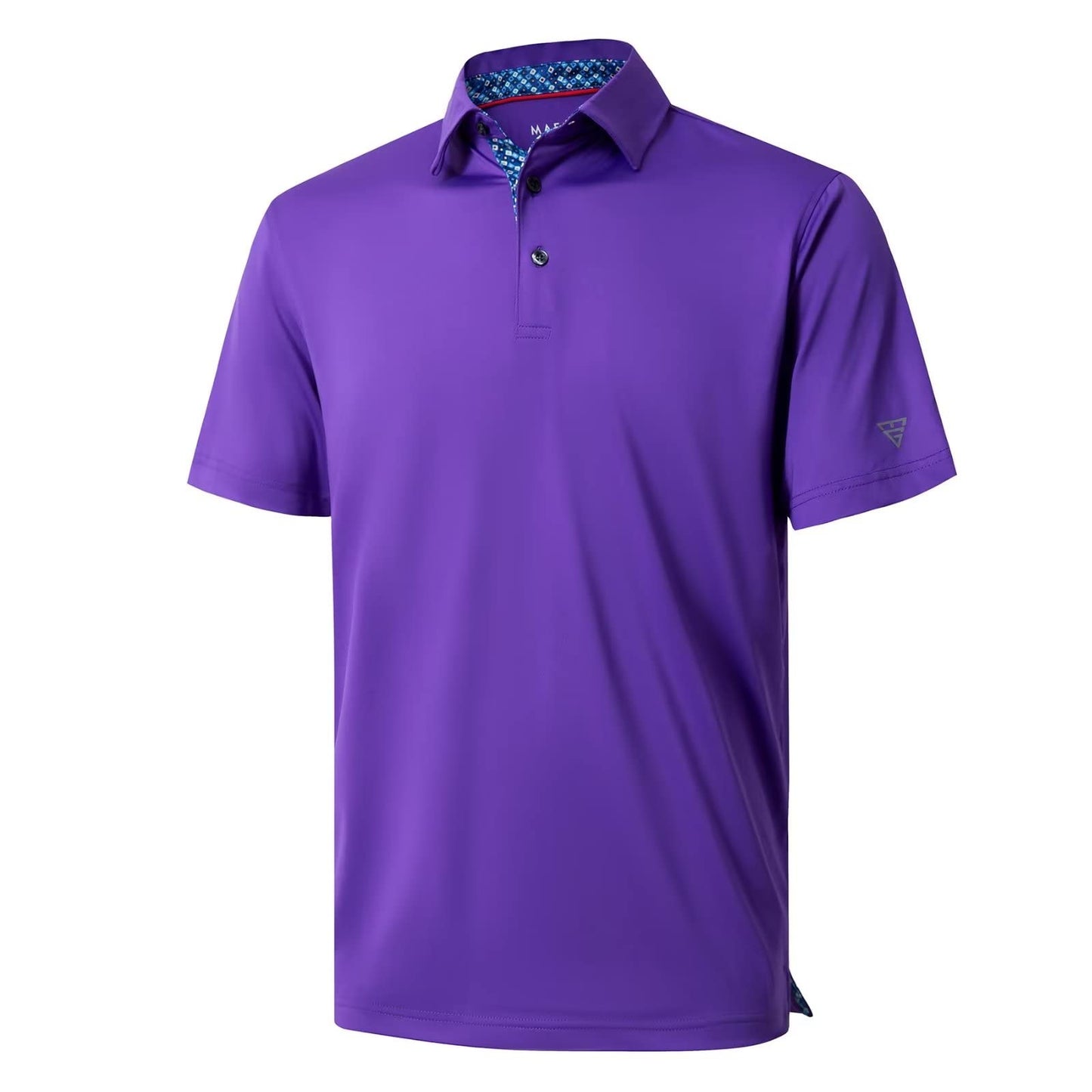 Mens Polo Shirts Short and Long Sleeve Casual Solid Stylish Dry Fit Performance Designed Collared Golf Polo Shirts for Men