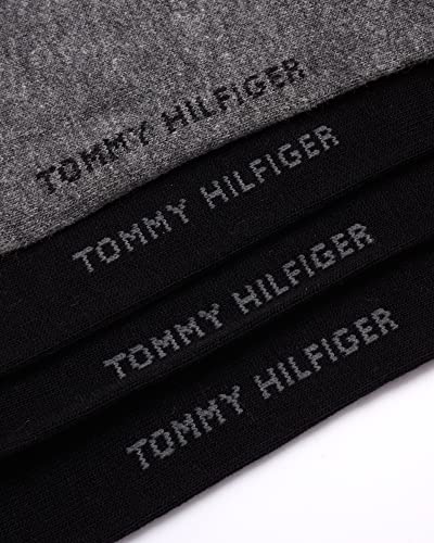 Tommy Hilfiger Men's Dress Socks - 8 Pack Comfort Stretch Crew Socks for Men - Crew Length Breathable Mens Work Socks (7-12)