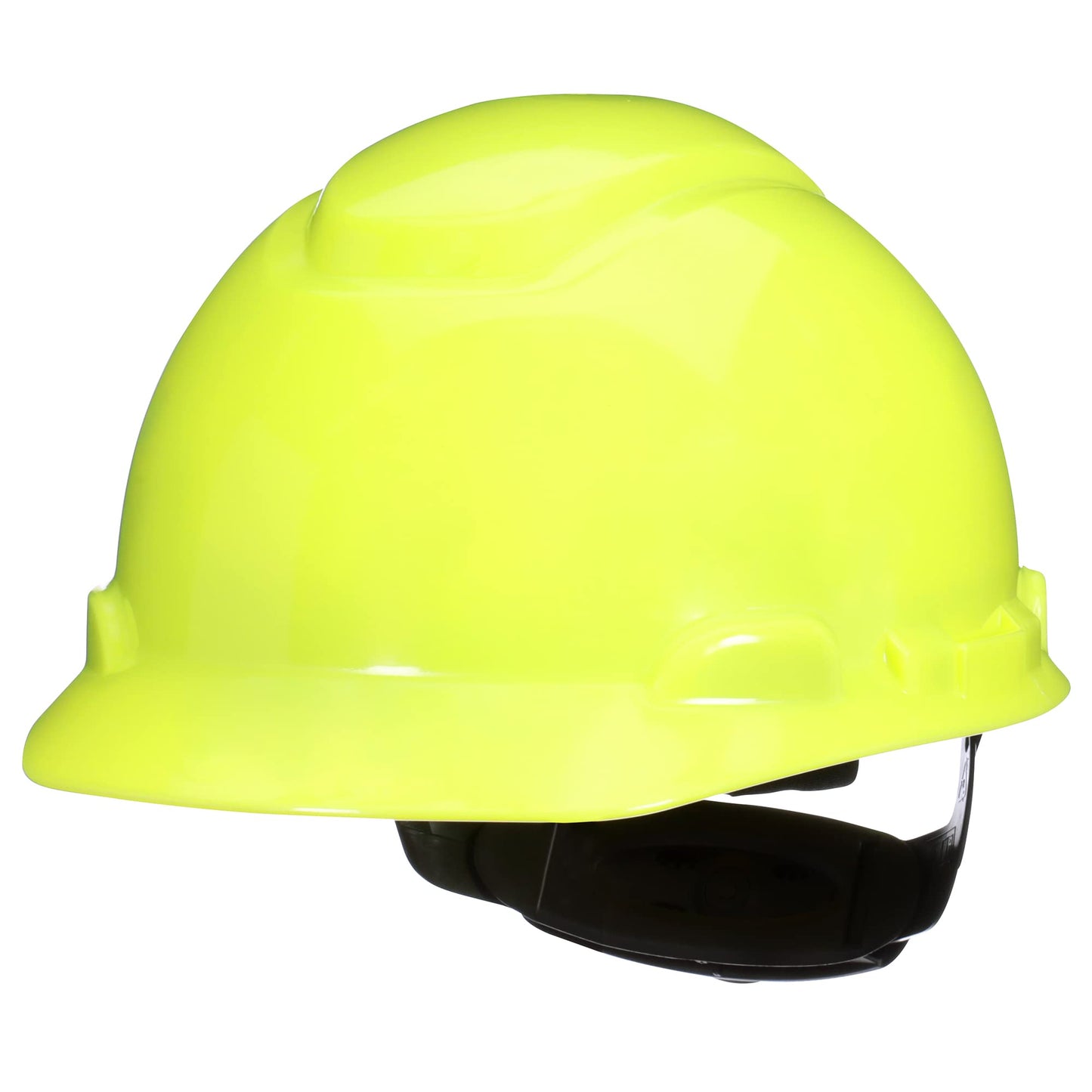 3M Hard Hat SecureFit H-701SFV-UV, White, Vented Cap Style Safety Helmet with Uvicator Sensor, 4-Point Pressure Diffusion Ratchet Suspension, ANSI Z87.1