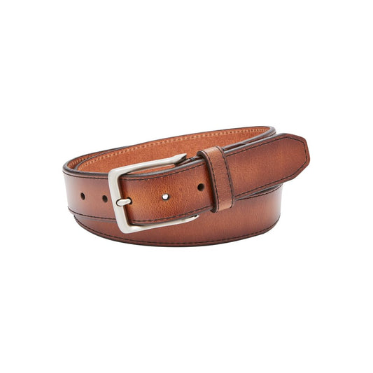 Fossil Men's Brown Leather Belt for Men