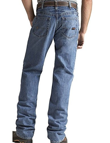 Ariat FR M3 Loose Basic Stackable Straight Leg Jeans - Men’s Fire Resistant Denim