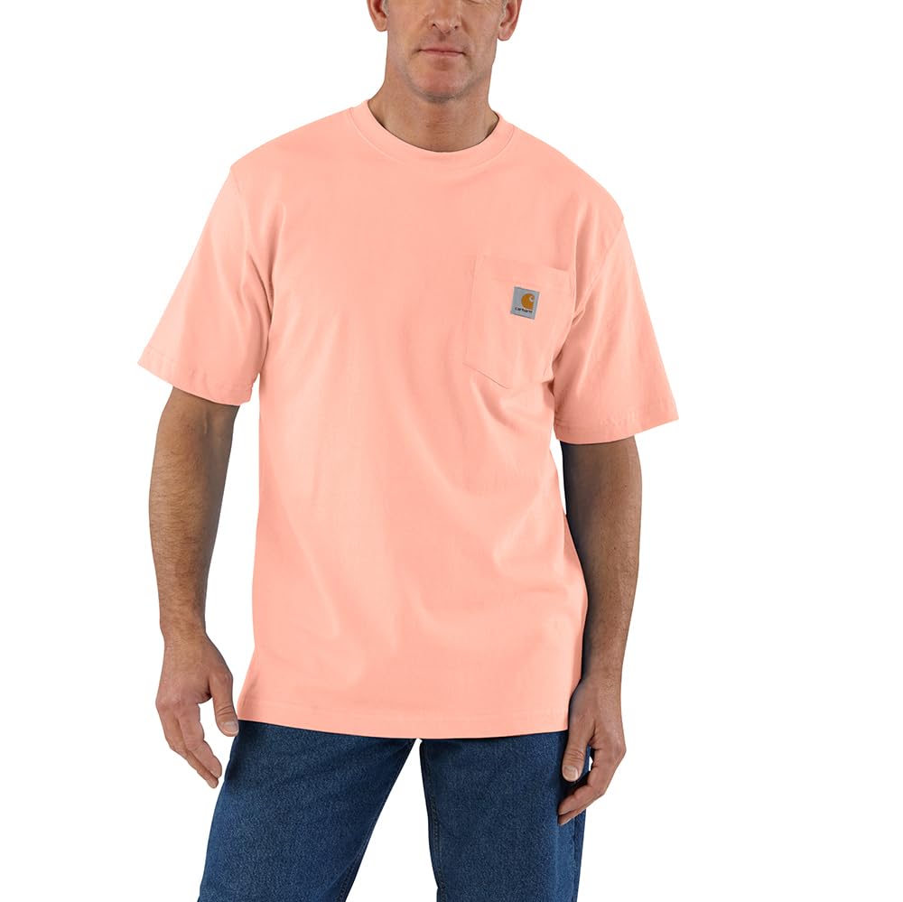 Carhartt Men's Loose Fit Heavyweight Short-Sleeve Pocket T-Shirt