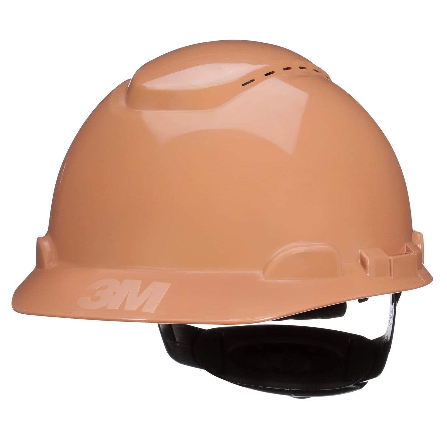 3M Hard Hat SecureFit H-701SFV-UV, White, Vented Cap Style Safety Helmet with Uvicator Sensor, 4-Point Pressure Diffusion Ratchet Suspension, ANSI Z87.1