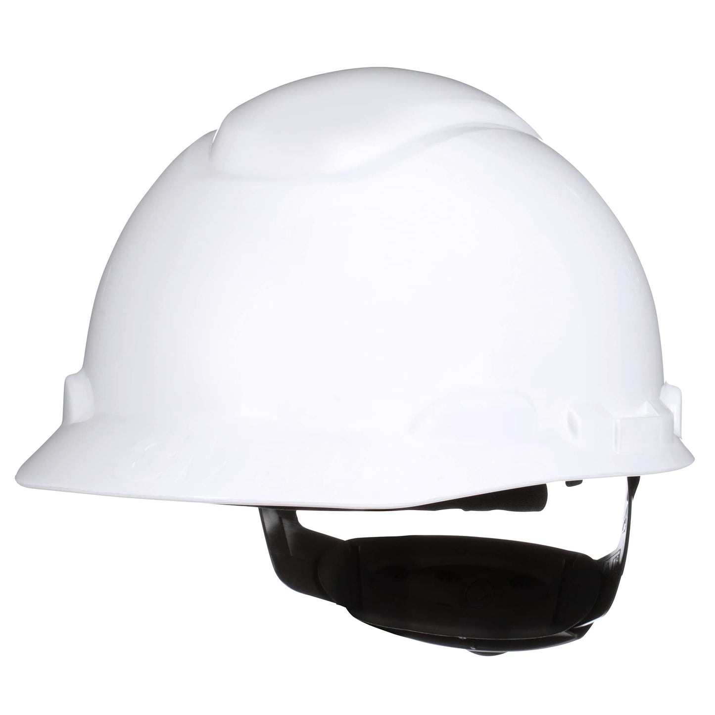 3M Hard Hat SecureFit H-701SFV-UV, White, Vented Cap Style Safety Helmet with Uvicator Sensor, 4-Point Pressure Diffusion Ratchet Suspension, ANSI Z87.1