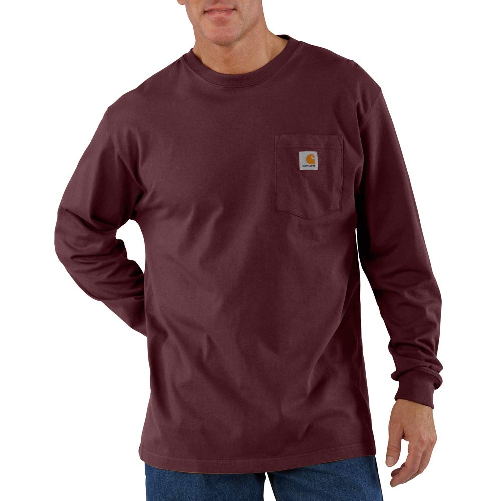 Carhartt Men's Loose Fit Heavyweight LongSleeve Pocket TShirt