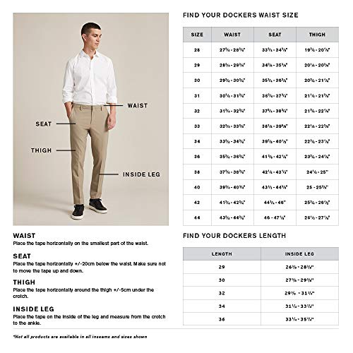 Dockers Men's Classic Fit Signature Khaki Lux Cotton Stretch Pants