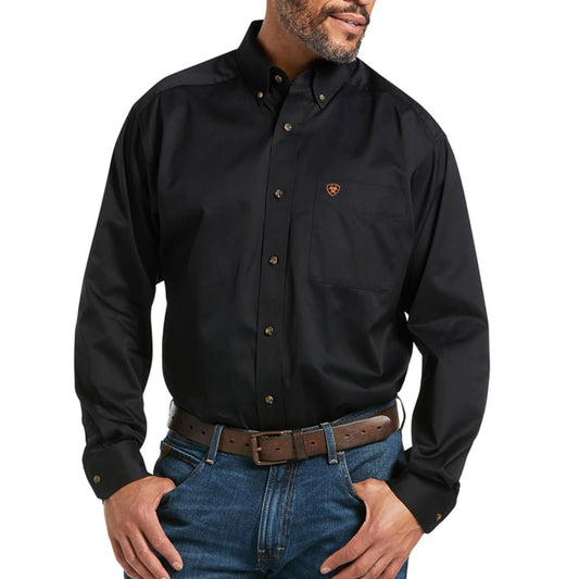 ARIAT Men's Team Logo Twill Classic Fit Shirt