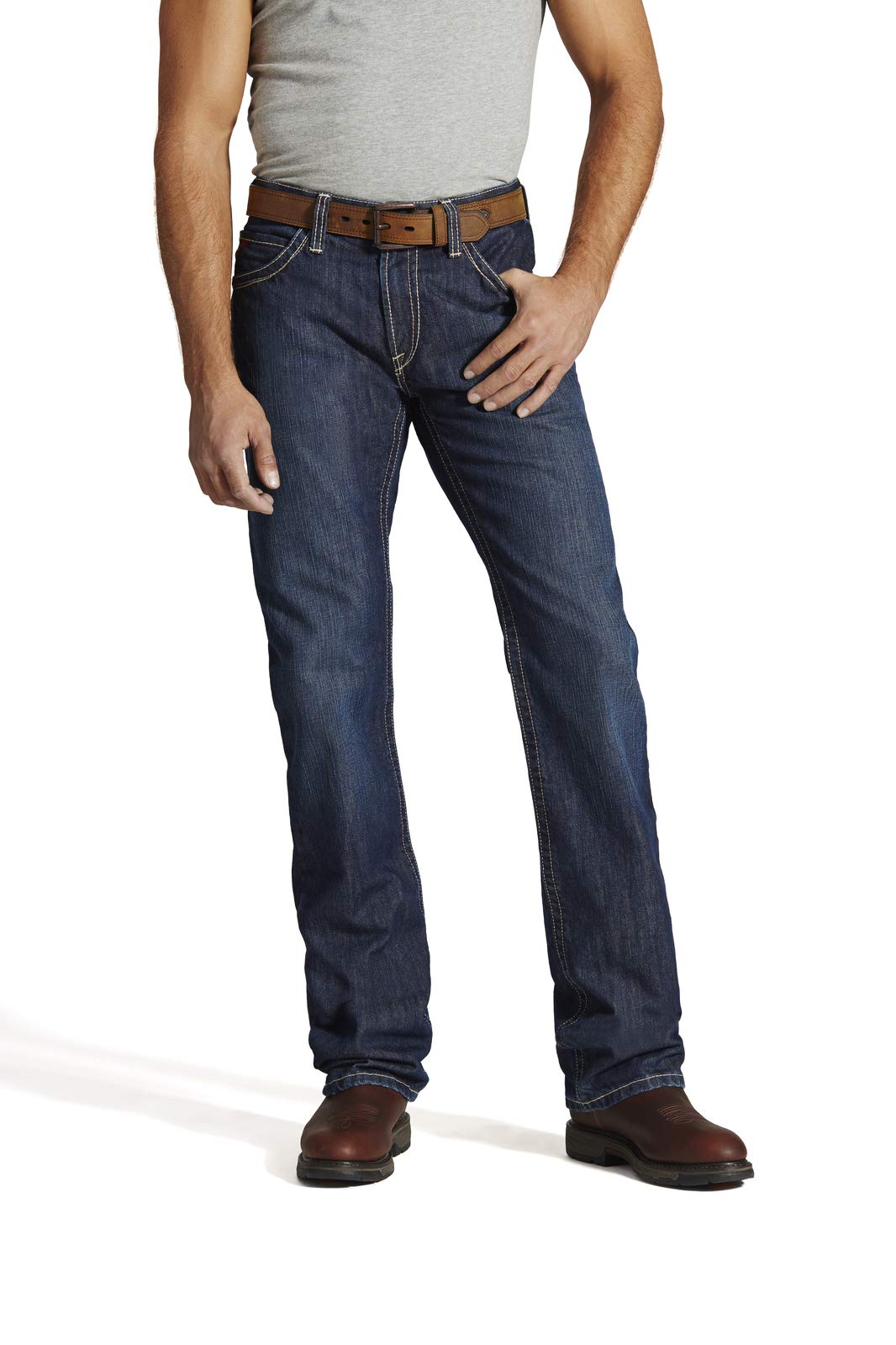 Ariat Men’s Flame Resistant M4 Relaxed Workhorse Boot Cut Jean