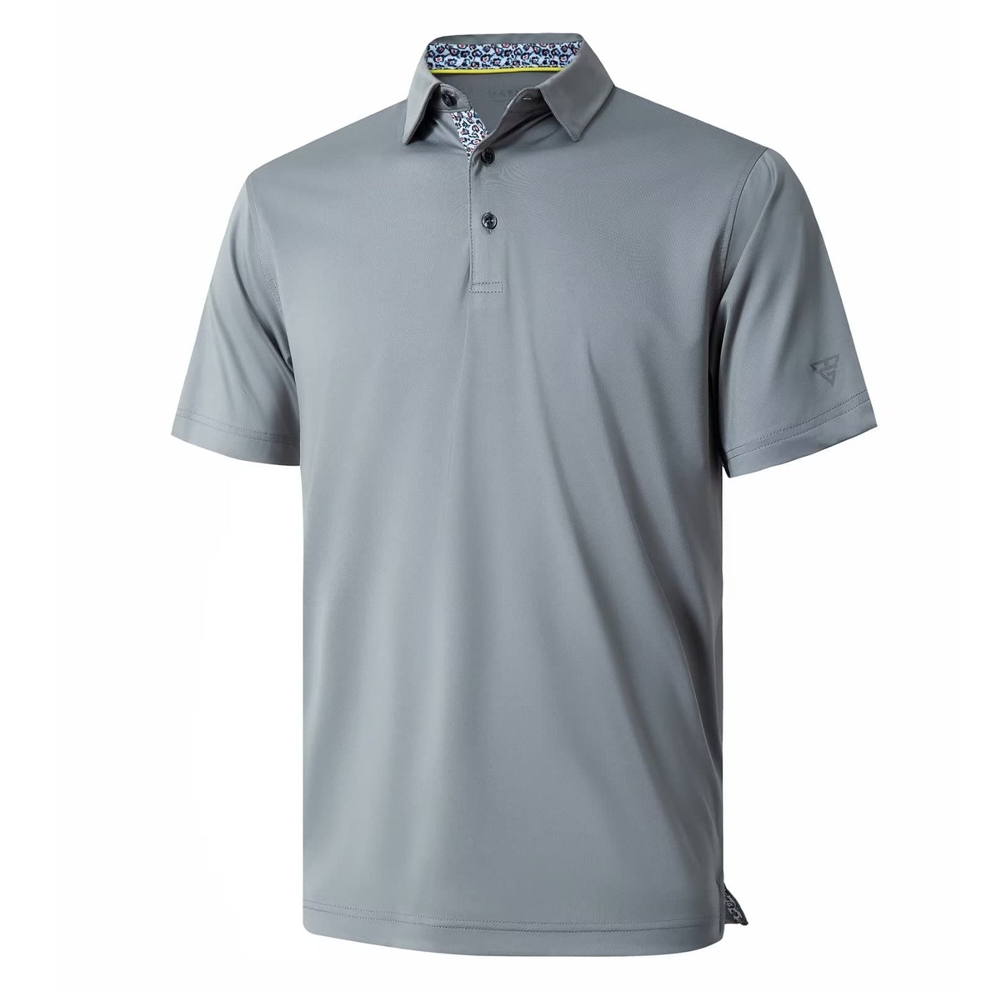 Mens Polo Shirts Short and Long Sleeve Casual Solid Stylish Dry Fit Performance Designed Collared Golf Polo Shirts for Men