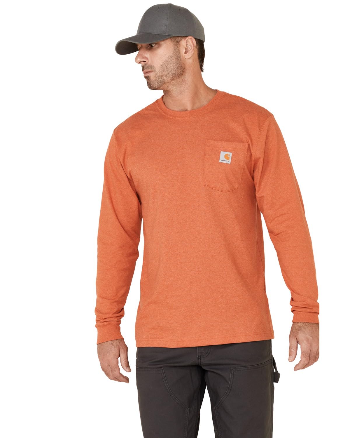 Carhartt Men's Loose Fit Heavyweight LongSleeve Pocket TShirt