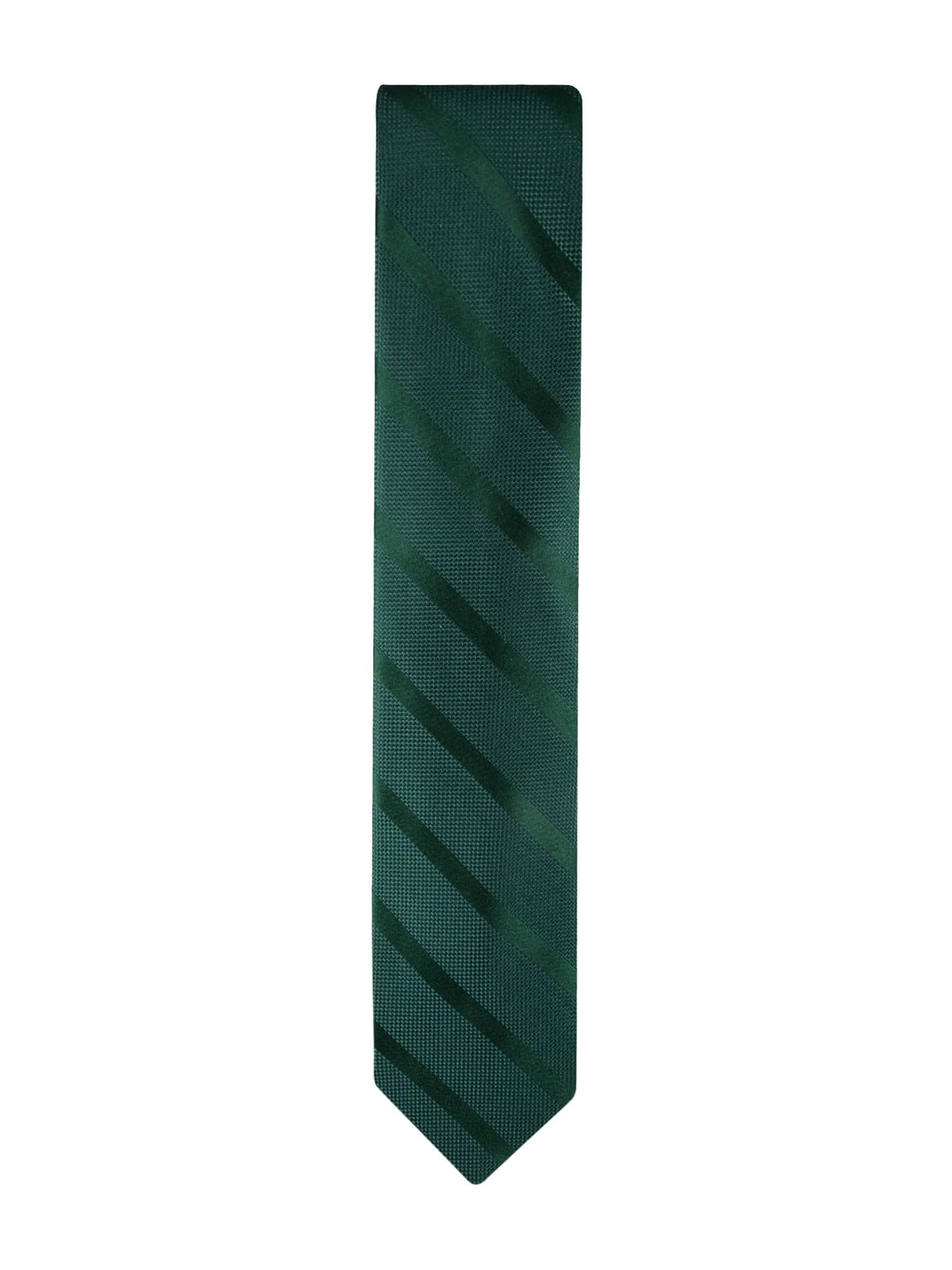 Tommy Hilfiger Men's Classic Solid Textured Stripe Tie