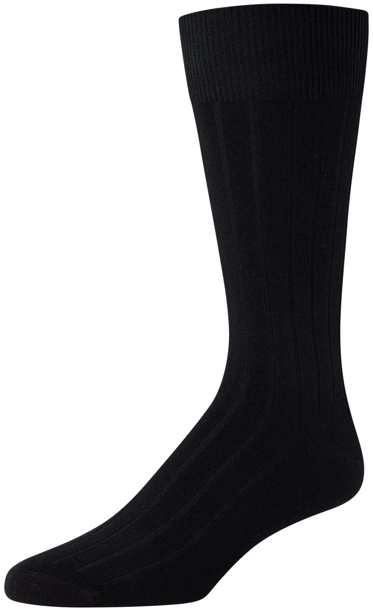 Calvin Klein Men's Dress Socks - Lightweight Cotton Blend Crew Socks (8 Pairs)