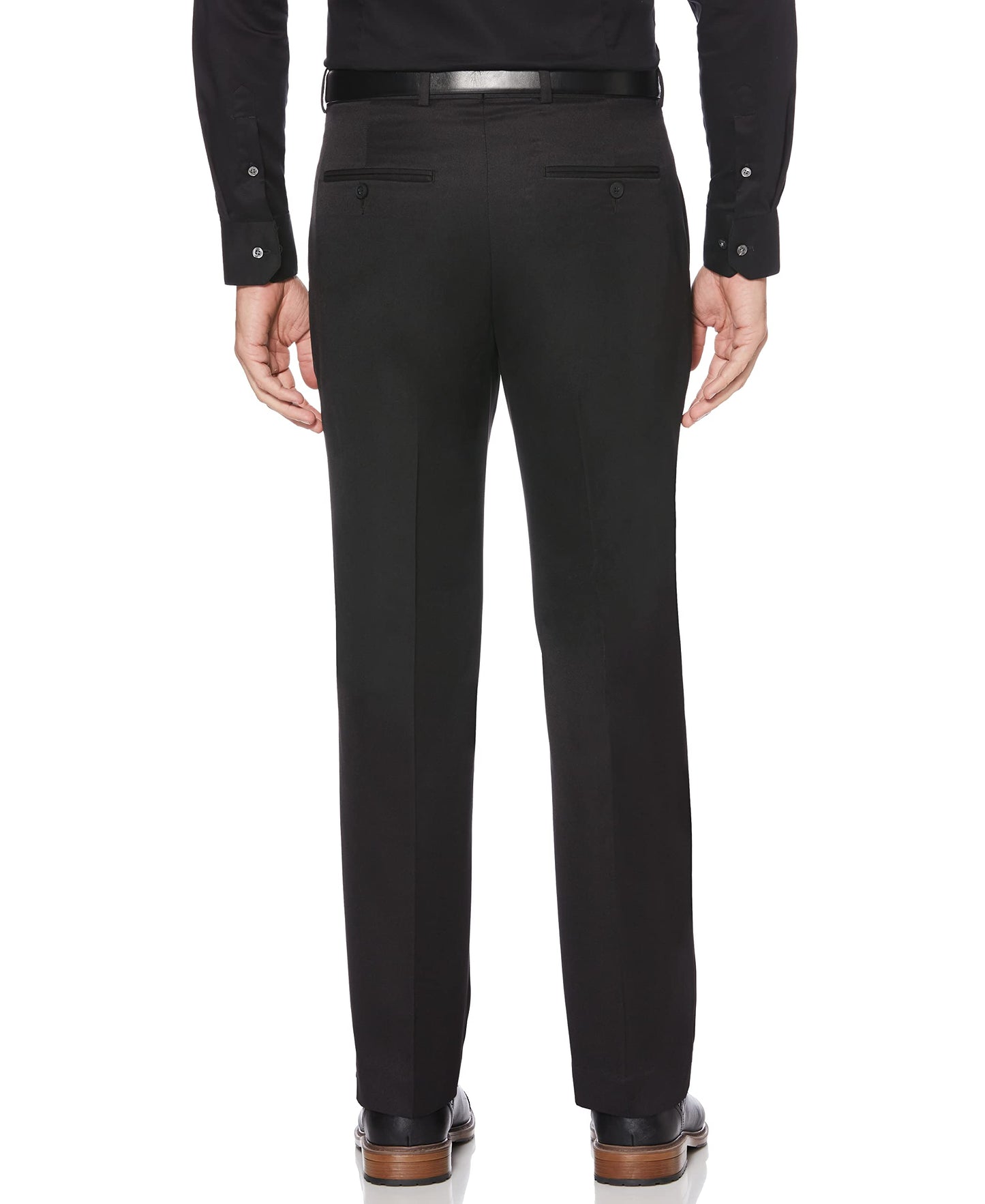 Perry Ellis Men's Portfolio Performance Dress Pant, Modern Fit, Non-Iron, Flat Front Stretch (Waist Size 30-42)