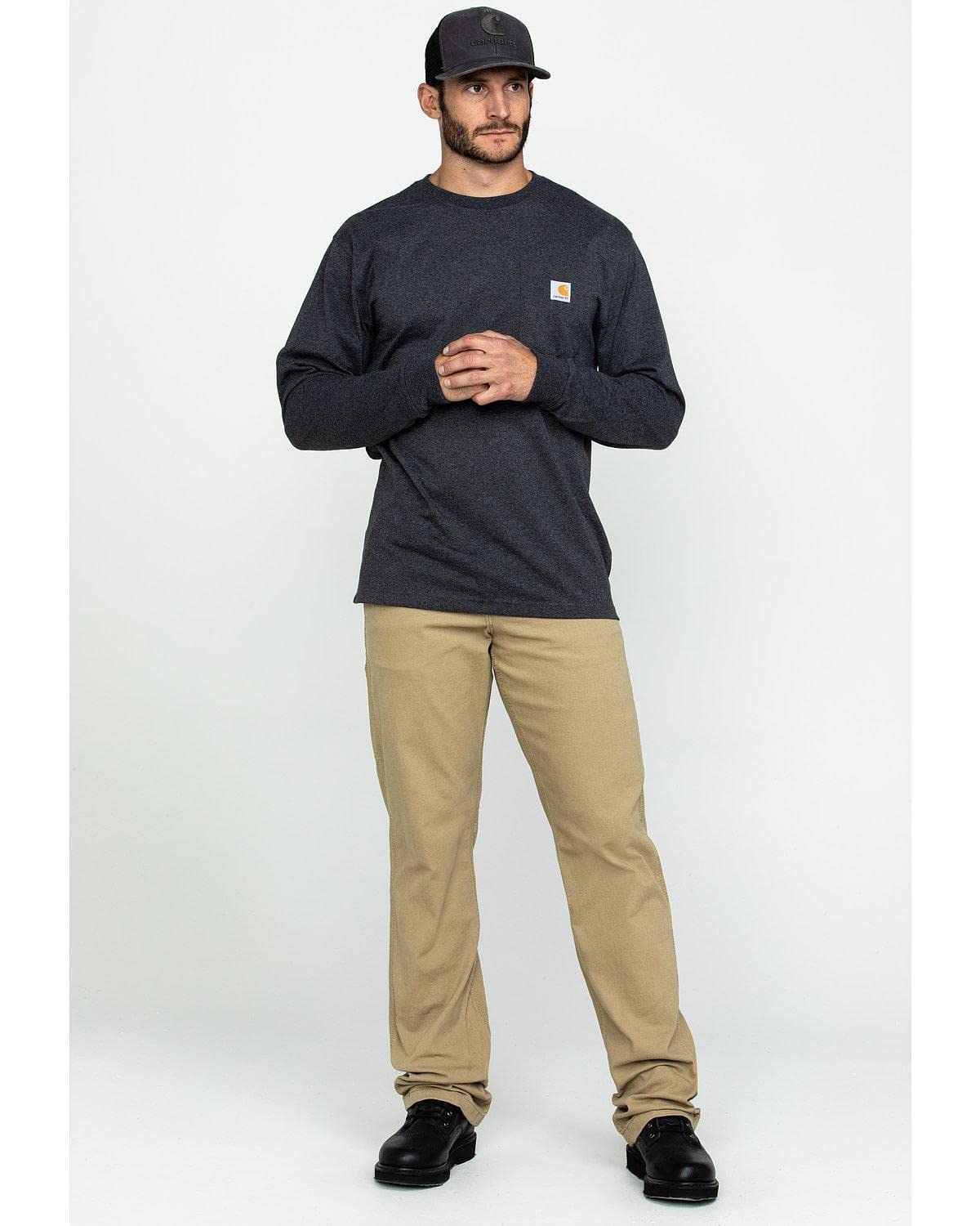 Carhartt Men's Loose Fit Heavyweight LongSleeve Pocket TShirt