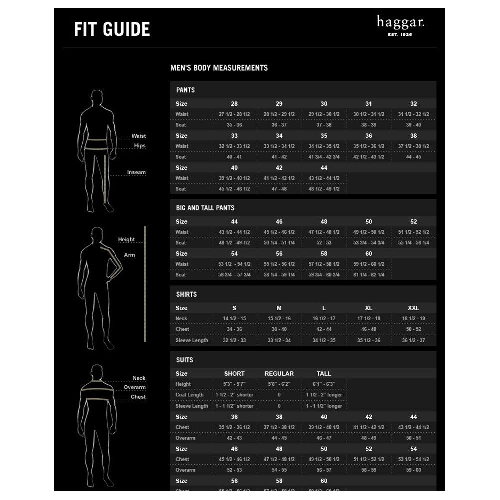 Haggar Men's Premium Comfort Classic Fit Flat Front Hidden Comfort Waistband Pant (Regular and Big & Tall Sizes)