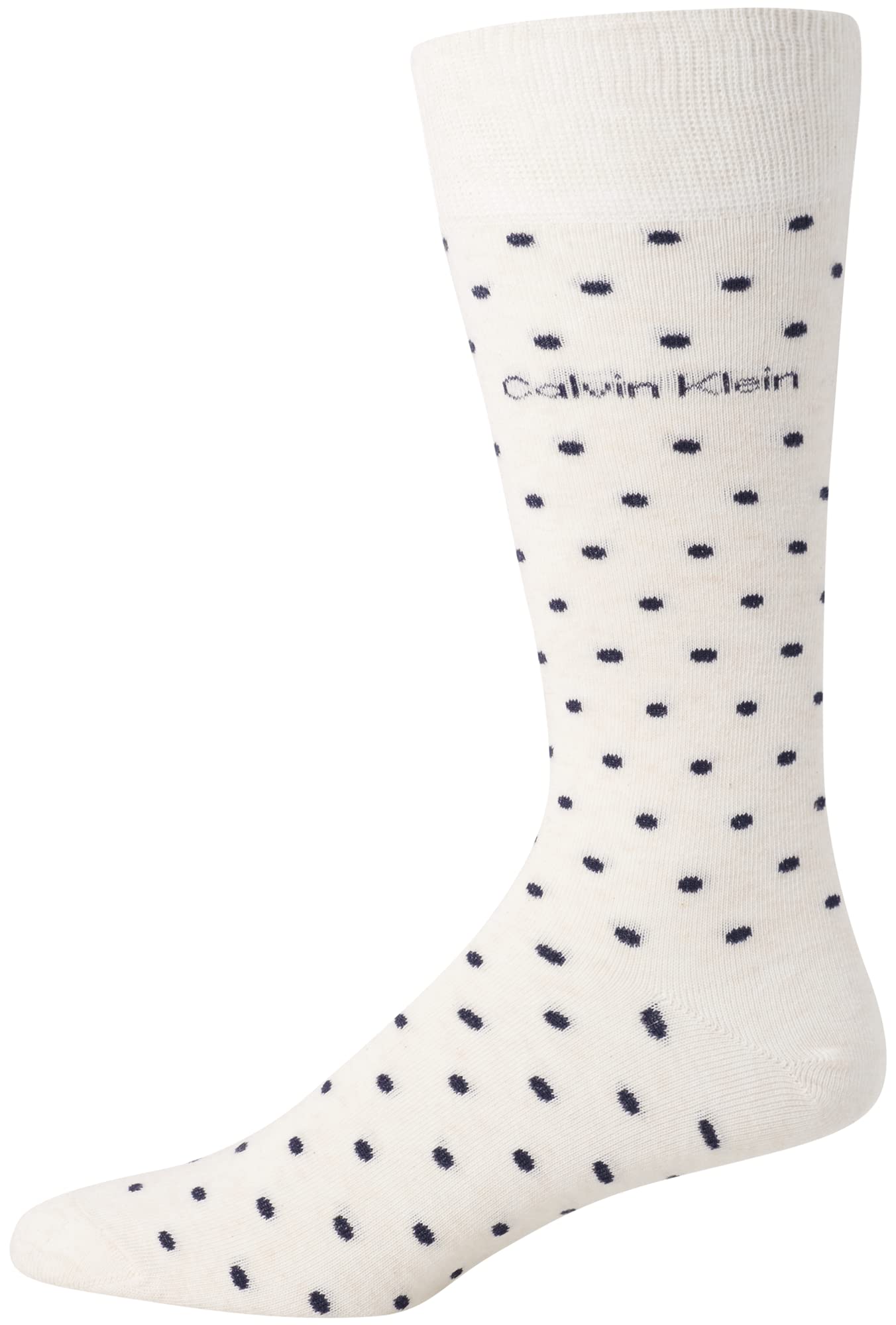 Calvin Klein Men's Dress Socks - Lightweight Cotton Blend Crew Socks (8 Pairs)