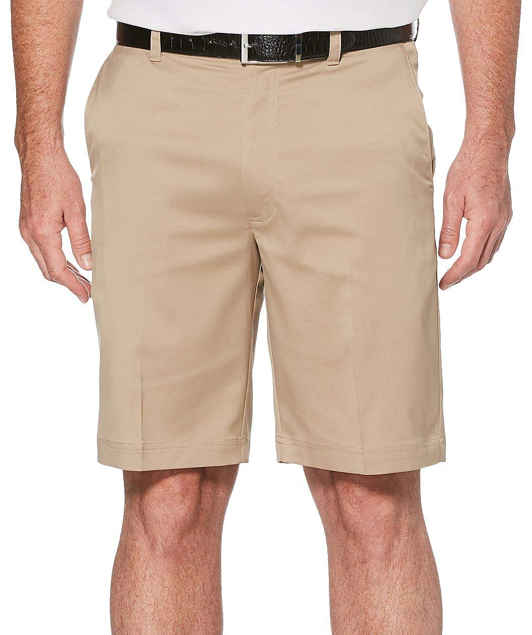 PGA TOUR Men's Flat Front Golf Shorts with Active Waistband (Size 30-44 Big & Tall)