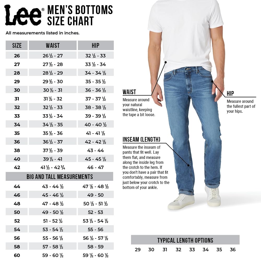 Lee Men's Extreme Motion Athletic Taper Jean