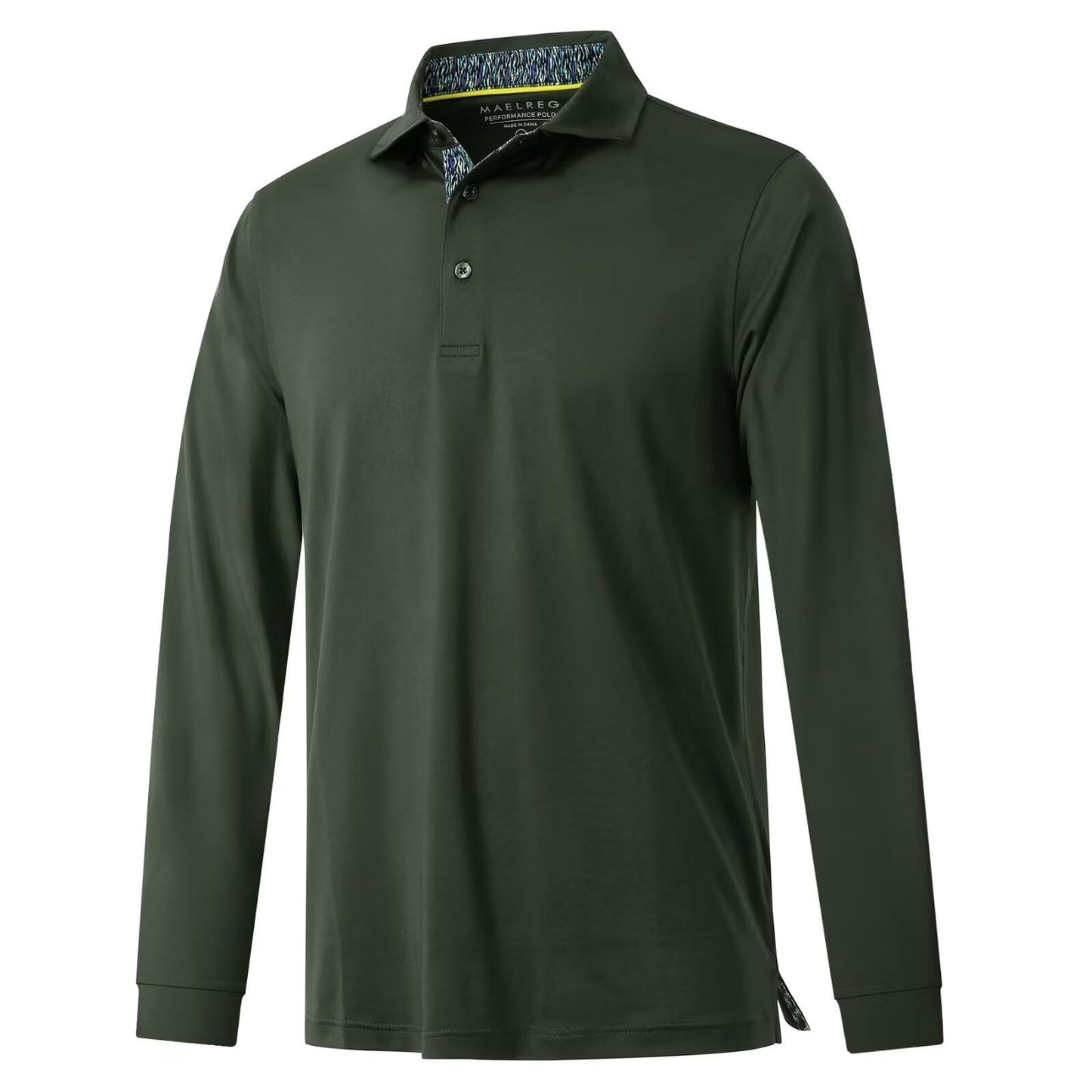 Mens Polo Shirts Short and Long Sleeve Casual Solid Stylish Dry Fit Performance Designed Collared Golf Polo Shirts for Men