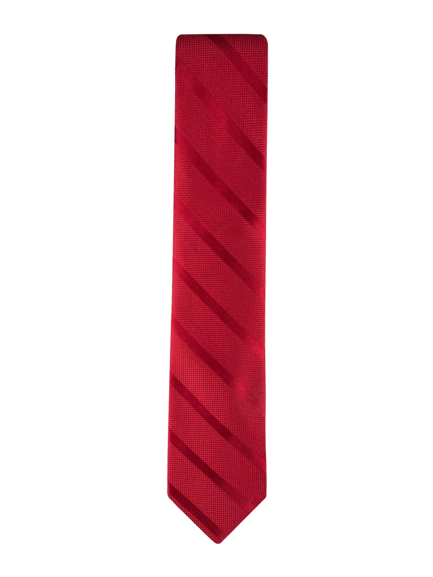 Tommy Hilfiger Men's Classic Solid Textured Stripe Tie