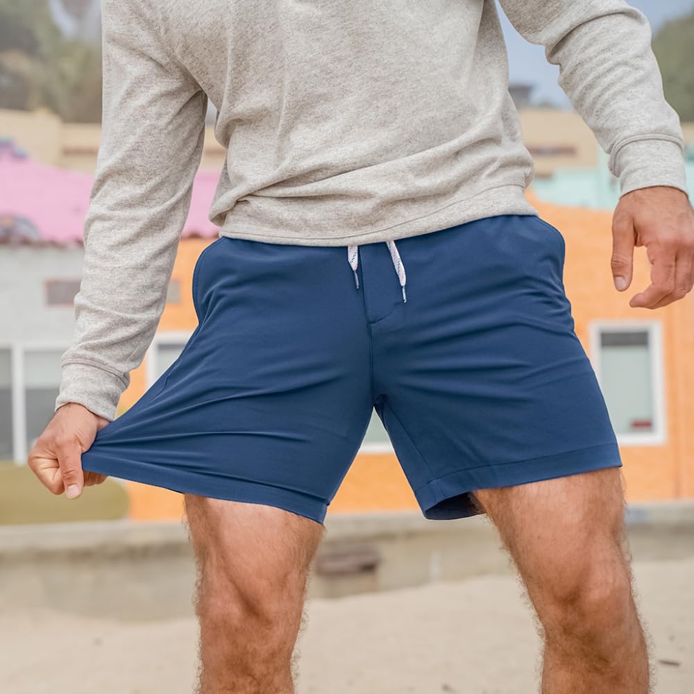 Chubbies Men's Performance Everywear Shorts 6 Inch Inseam, Water Resistant Chino Shorts