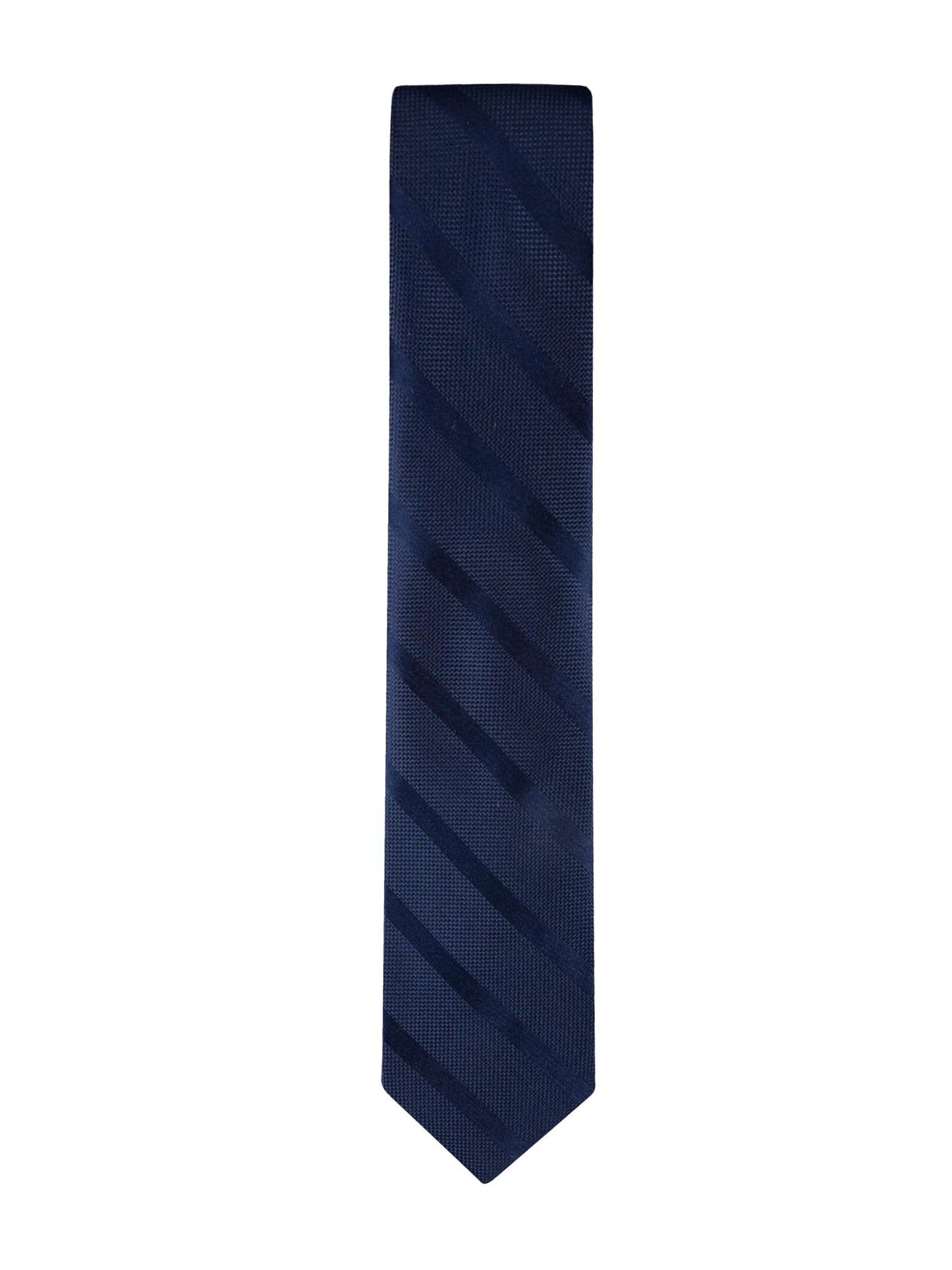 Tommy Hilfiger Men's Classic Solid Textured Stripe Tie