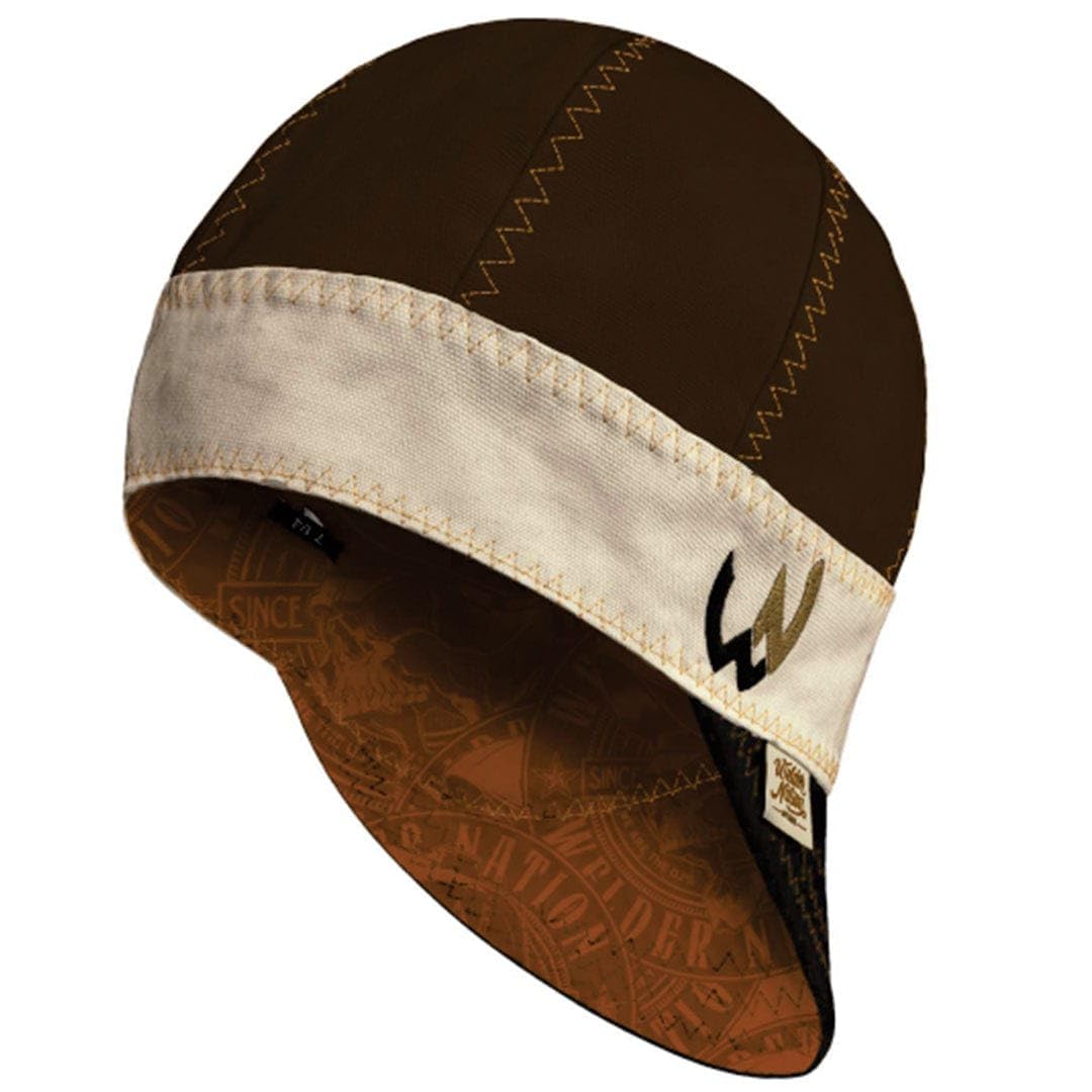 Welder Nation 8 Panel Soft, 10 oz Light Weight Cotton Welding Cap, Durable for Safety and Protection While Welding. Stick ARC