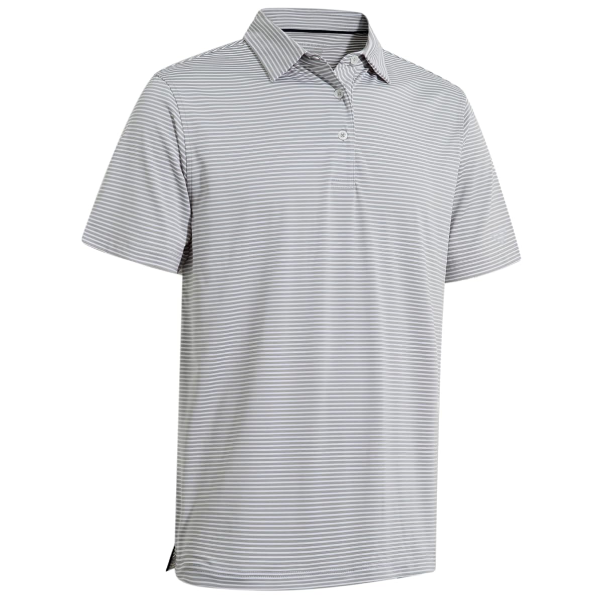 Men's Golf Polo Shirts Short Sleeve Striped Performance Moisture Wicking Dry Fit Golf Shirts for Men