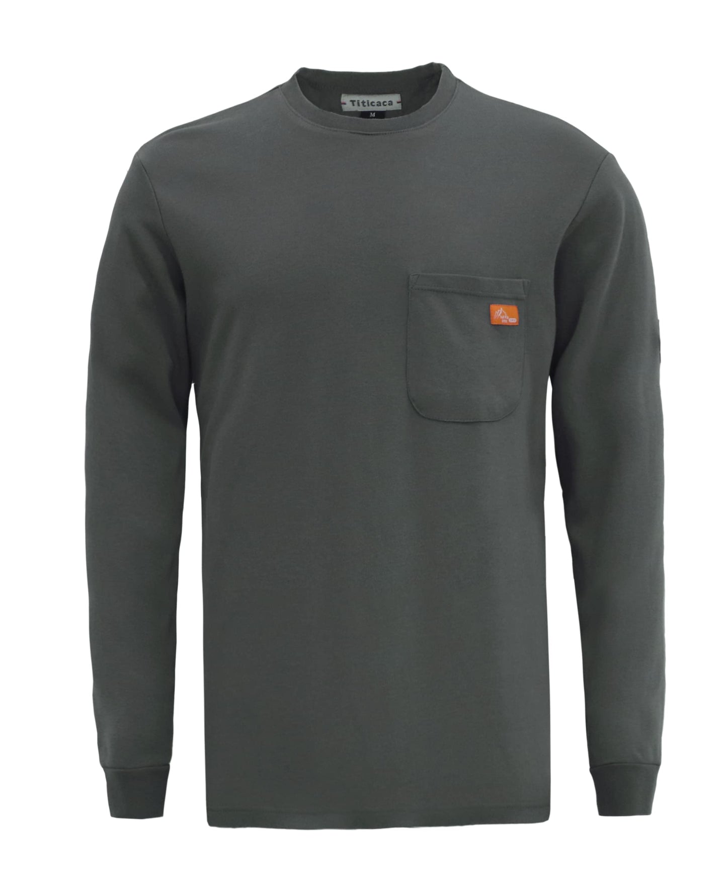 Titicaca FR Shirts Flame Resistant T shirts 100% Cotton Men's Pre-Washed Fire Retardant T-shirts