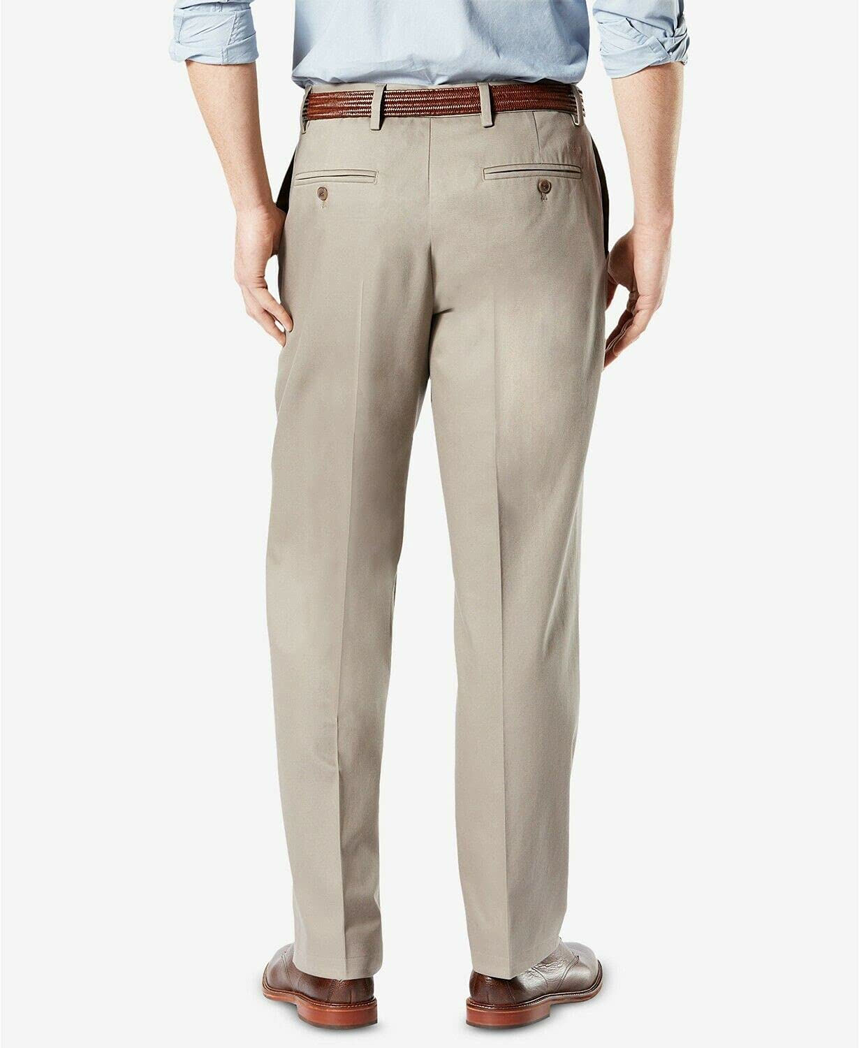 Dockers Men's Classic Fit Signature Khaki Lux Cotton Stretch Pants