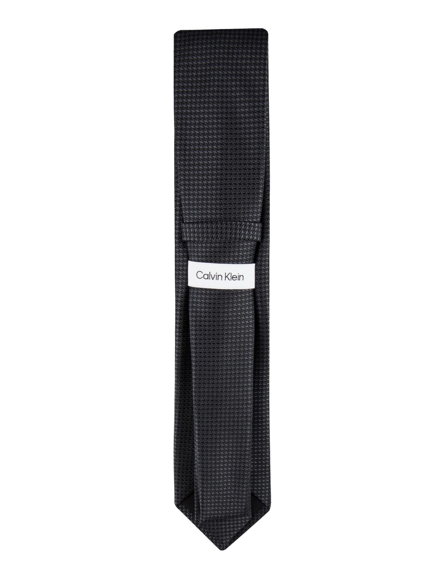 Calvin Klein Men's Classic Black Solid and Pattern Ties (Standard and Extra Long Sizes)