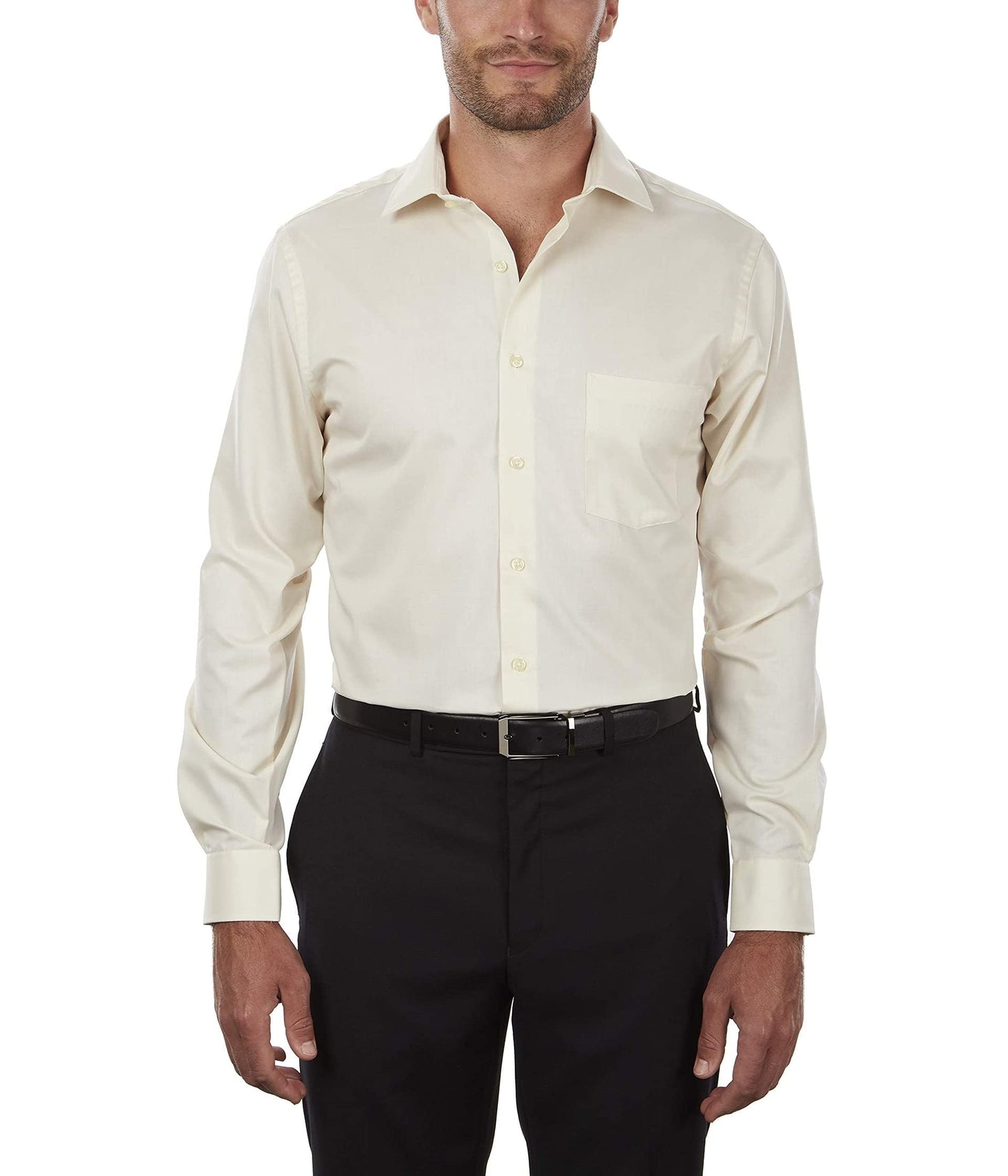 Van Heusen Men's Regular Fit Flex Collar Stretch Dress Shirt