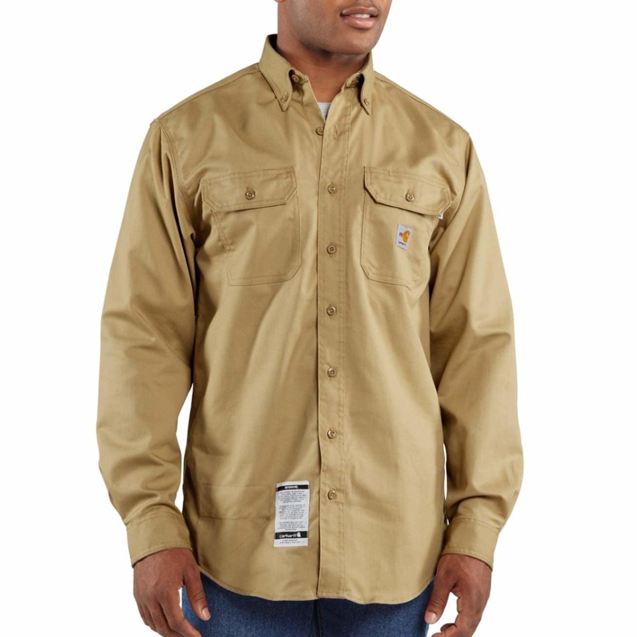 Carhartt Men's Flame Resistant Classic Twill Shirt