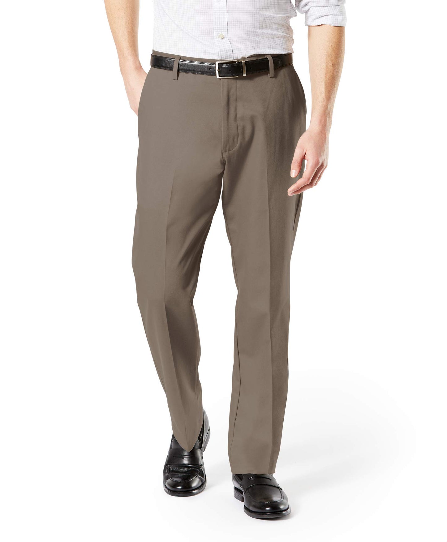 Dockers Men's Classic Fit Signature Khaki Lux Cotton Stretch Pants