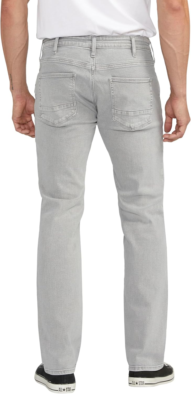 Silver Jeans Co. Men's Allan Slim Fit Straight Leg Jeans