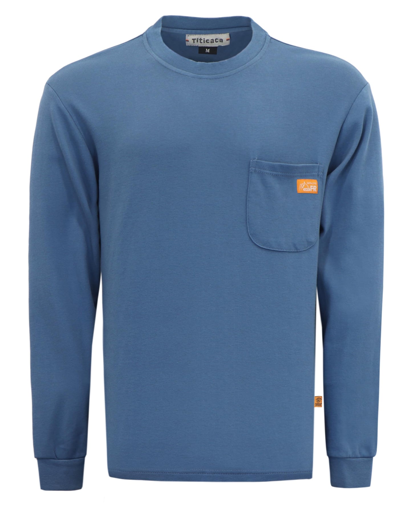 Titicaca FR Shirts Flame Resistant T shirts 100% Cotton Men's Pre-Washed Fire Retardant T-shirts