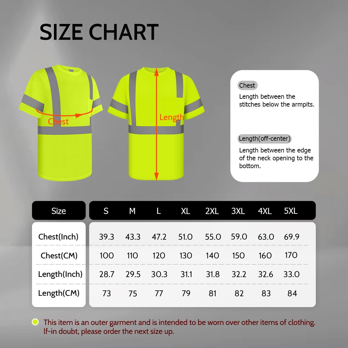 High Visibility Shirts for Men Class 3 Hi Vis Reflective Safety Construction Shirts for Men Women, Short Sleeve Work Shirts with Black Bottom, Meet ANSI, Durable & Breathable, Yellow L