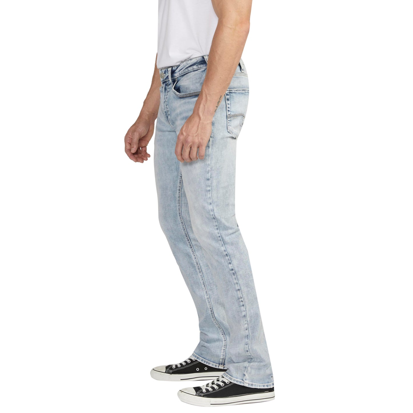 Silver Jeans Co. Men's Allan Slim Fit Straight Leg Jeans