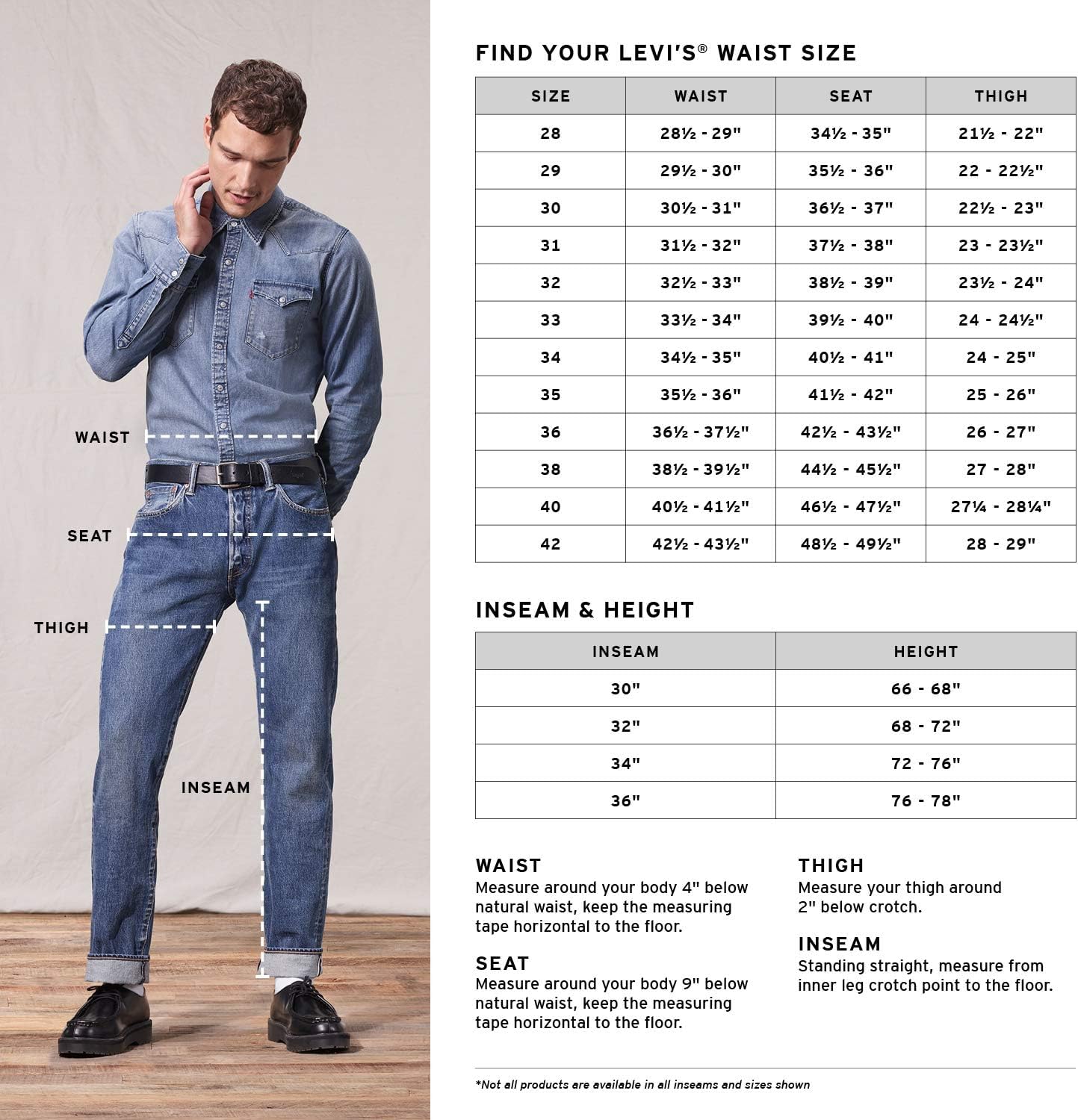 Levi's Men's 505 Regular Fit Jeans (Also Available in Big & Tall)