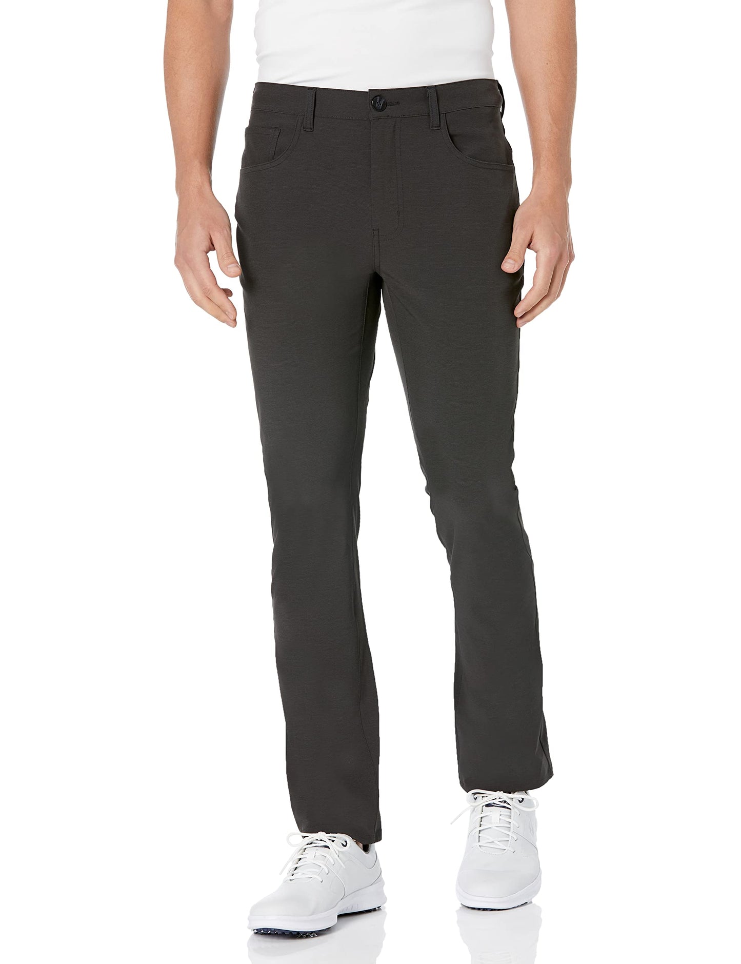 Callaway Men’s EverPlay 5-Pocket Golf Pants with Comfort Waistband, Stretch Non-Iron Fabric, Moisture-Wicking, Tapered Fit