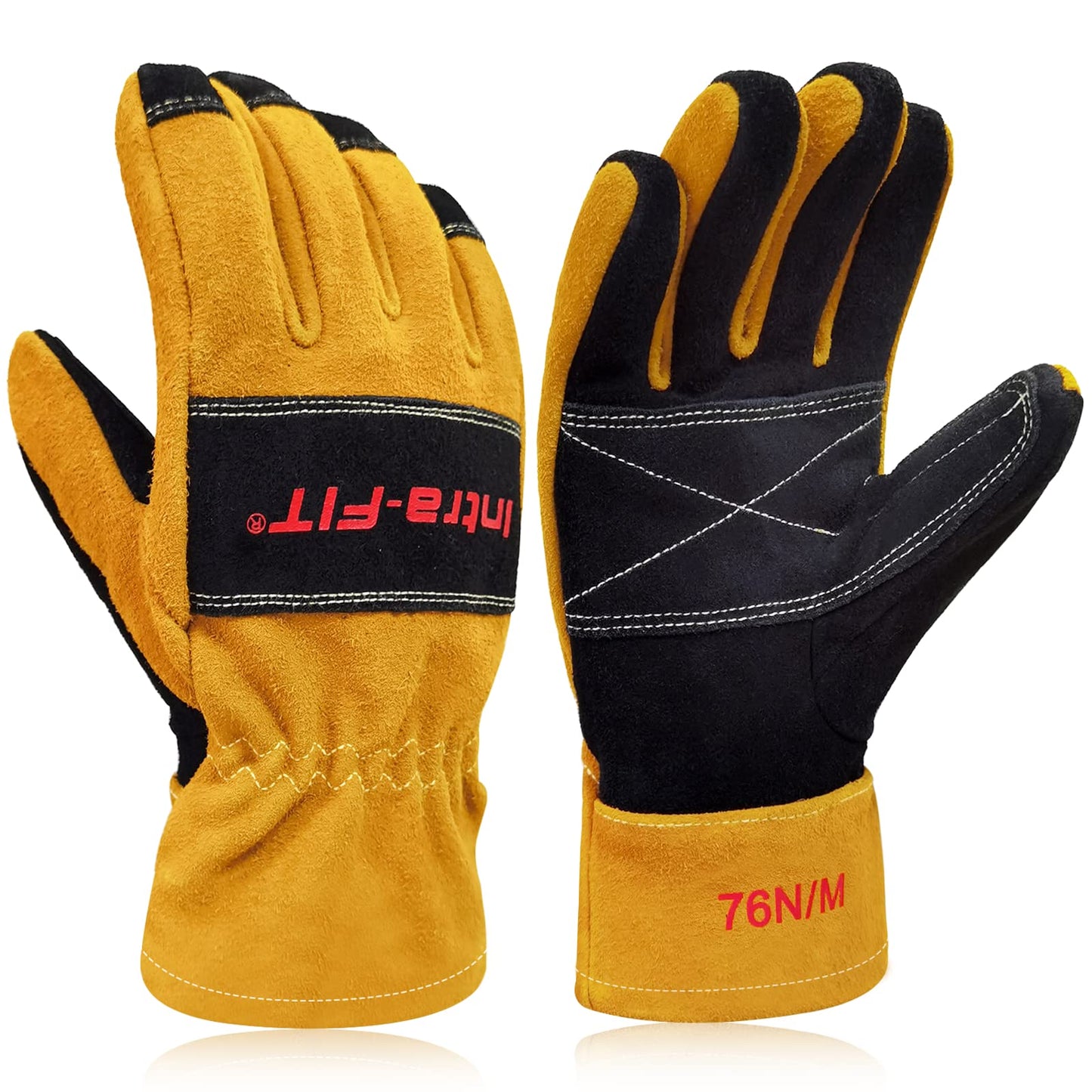 Structural Fire Fighter Glove,Heat Resistance, Flame resistance, Fire-fighting Gloves