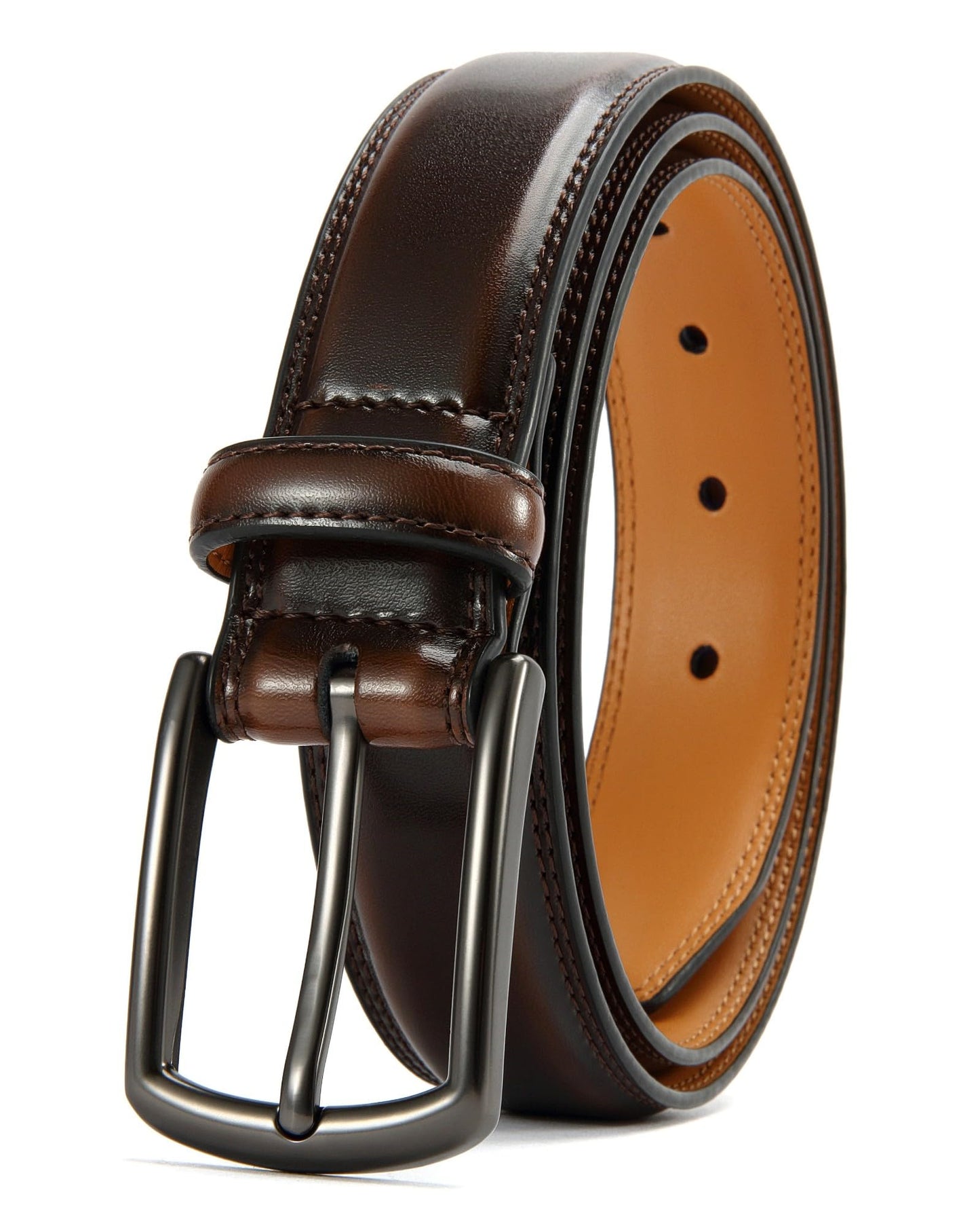 CHAOREN Mens Belts Leather - Belts for Men 1 1/8" Mens Dress Belt - Perfect Companion to Mens Shoes