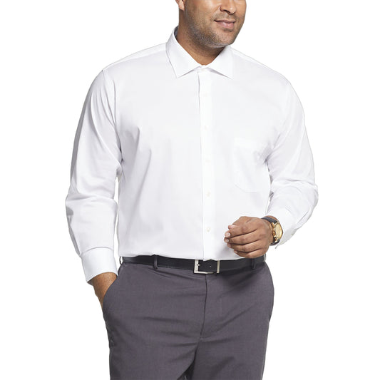 Van Heusen Men's Big and Tall Flex Collar Stretch Dress Shirt