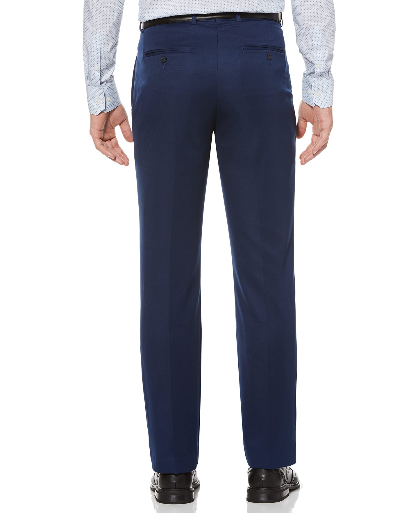 Perry Ellis Men's Portfolio Performance Dress Pant, Modern Fit, Non-Iron, Flat Front Stretch (Waist Size 30-42)