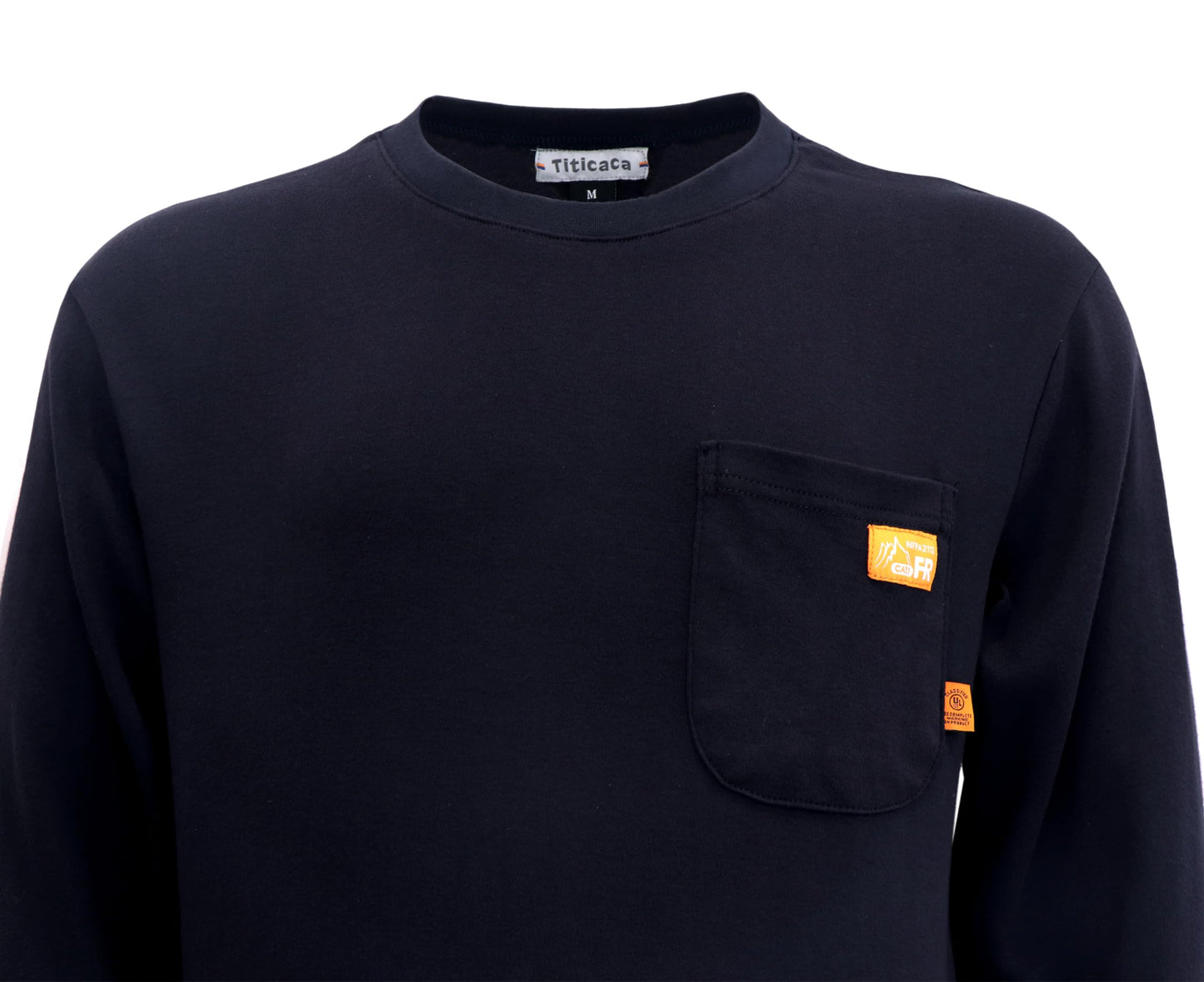 Titicaca FR Shirts Flame Resistant T shirts 100% Cotton Men's Pre-Washed Fire Retardant T-shirts