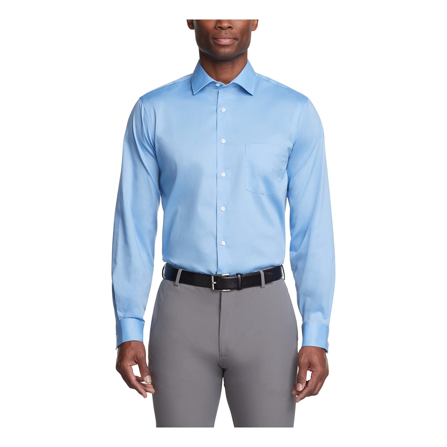 Van Heusen Men's Regular Fit Flex Collar Stretch Dress Shirt